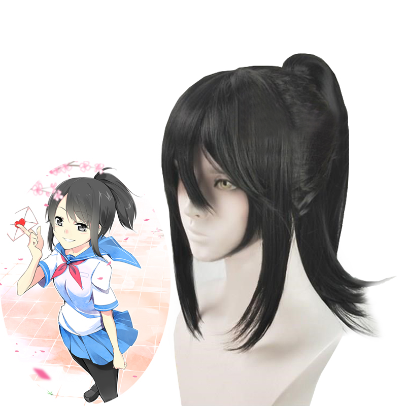 Synthetic Braided Wigs For Black Women - 게임 Yandere Simulator Ayano Aishi 코스프레