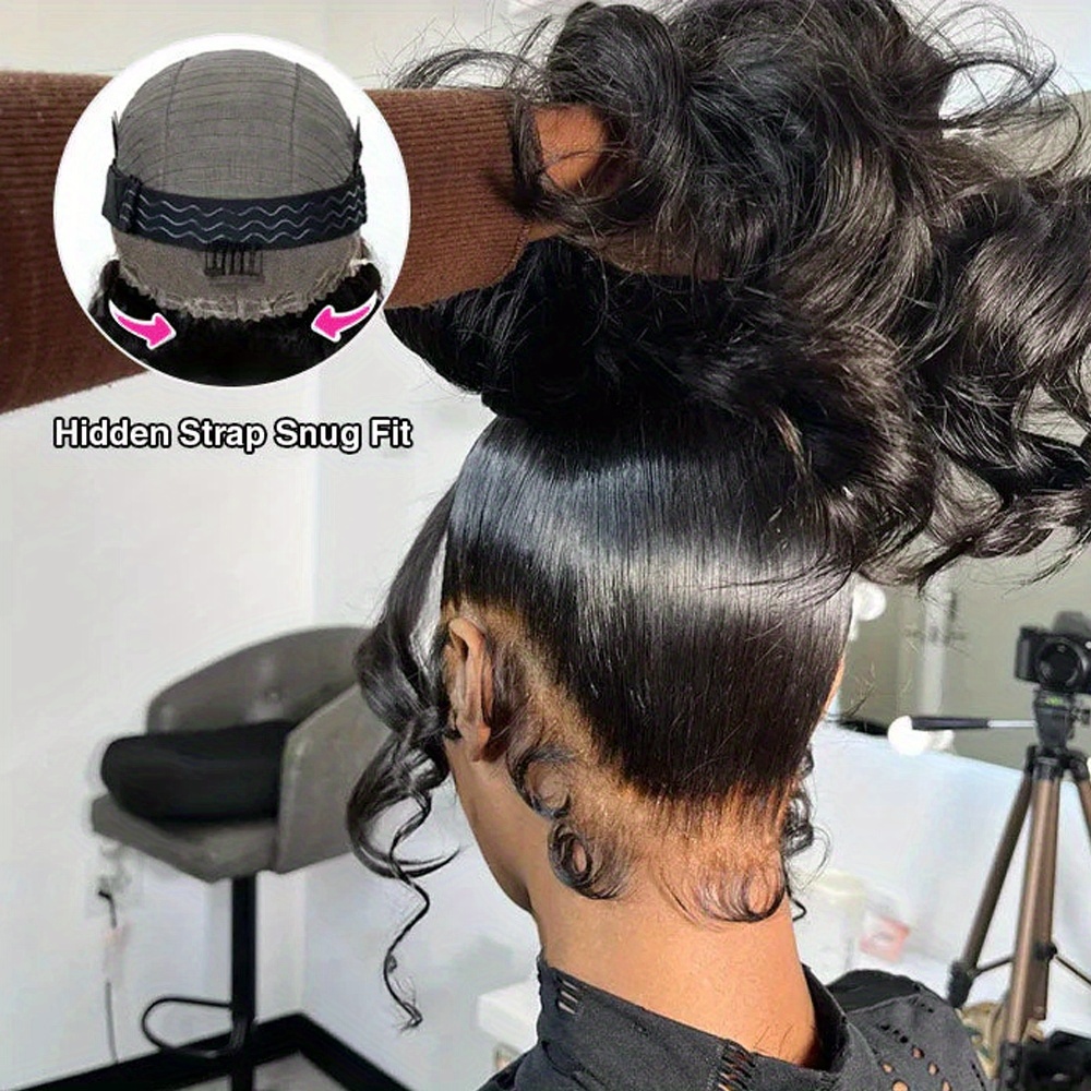 HD 360 풀 레이스 가발 (투명 스트랩 포함) 인모 - Human Hair Wigs 리뷰 및 가격