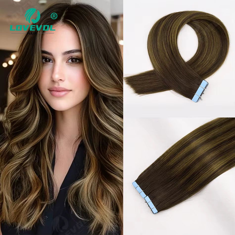 세련된 스타일을 연출할 수 있는 투명 테이프 방식의 인 - Invisible Tape In Extensions Real Hair 리뷰 및 가격