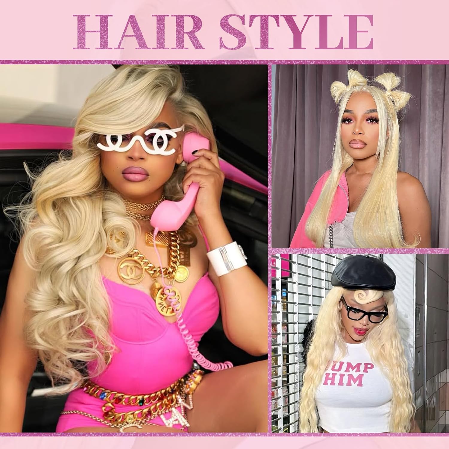 613 블론드 레이스 프론트 가발 인모 28인치 바디  - 613 Blonde Body Wave Lace Front Wig 리뷰 및 가격